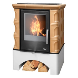 Kachlová kamna ABX Iberia Naturbraun